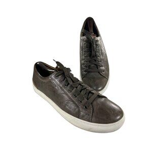 Johnston & Murphy Mens Size 11.5 M Taupe Leather Comfort Casual Shoes